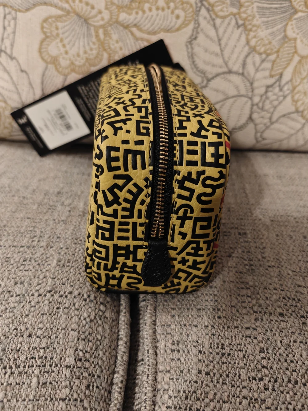 Coach x Disney Keith Haring Mickey Cosmetic Pouch - Picture 5 of 6